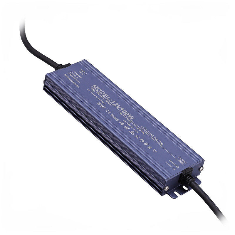 Ultra Thin 12V/24V 2.5A -25A 60w 100w 200w 300w 400w IP68 Waterproof Power Transformer