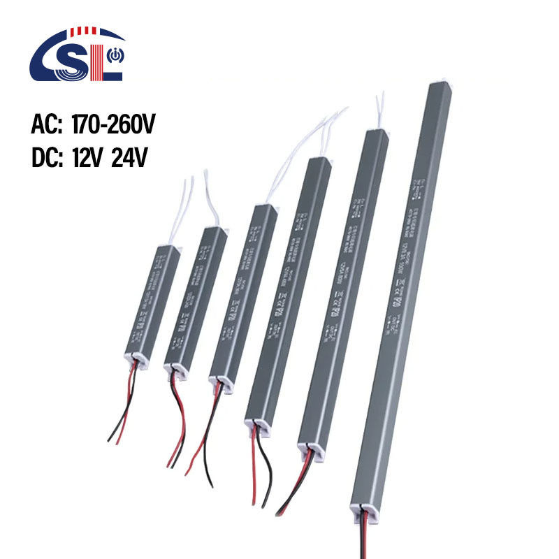 24V Small Slender Strip Switching Power Supply for Driving Power and Constant Voltage
