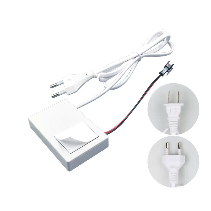 73*47*13mm Smart Bathroom Mirror Touch Switch with DC12V Output Voltage and LED Light