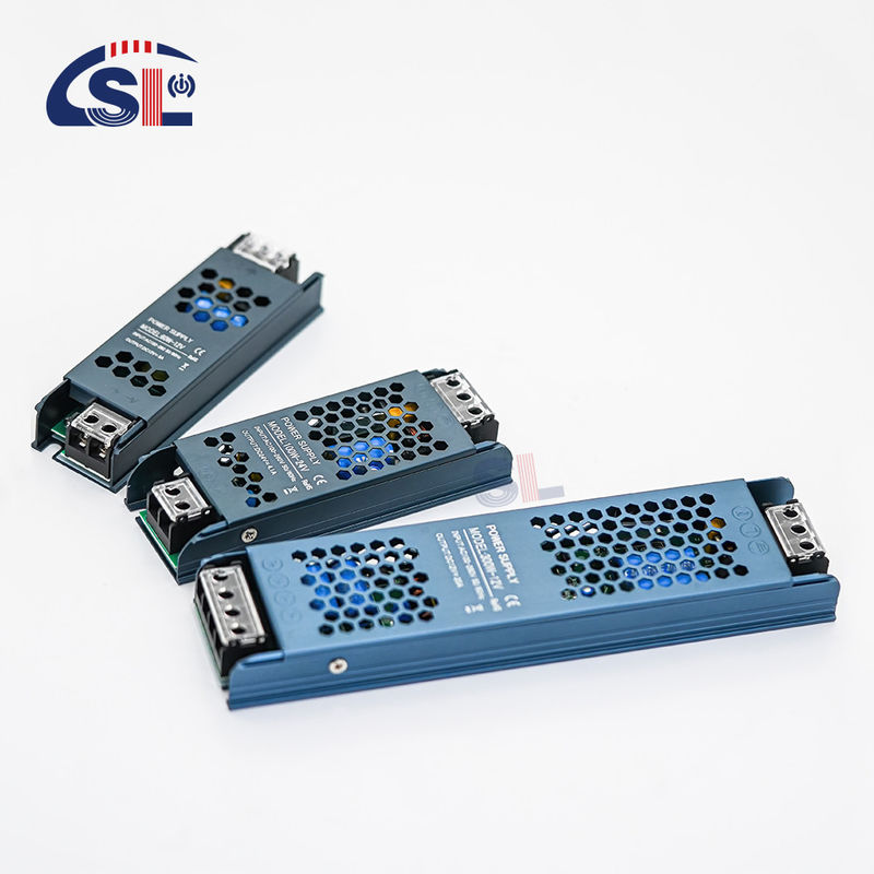 Indoor Slim and Ultra Thin SMPS Power Supply 5A Output Current 100-240V AC to DC 5V 12V 24V