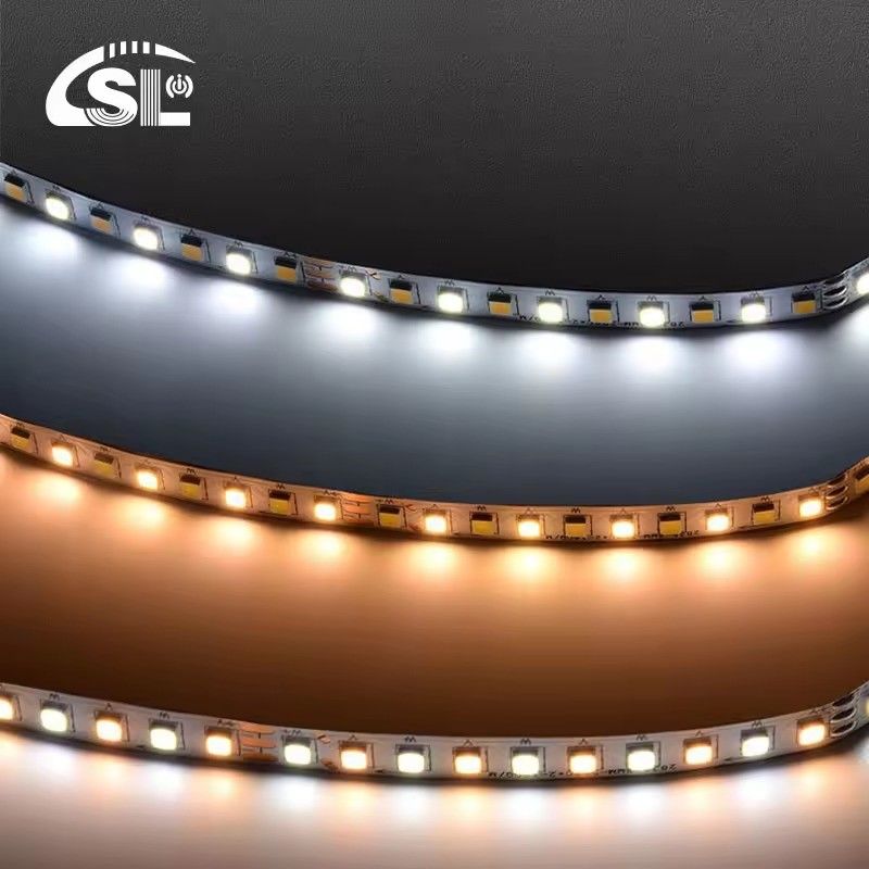 4000K CCT 8mm Width LED Flexible Strip Light 12V 120leds/m for Home Lighting Solution