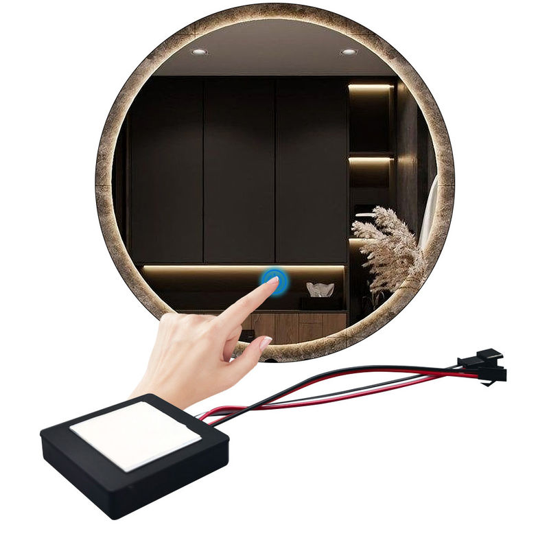 12V24V 5A 60W One Key Defogger One Color Selected Bathroom Mirror Touch Sensor Switch