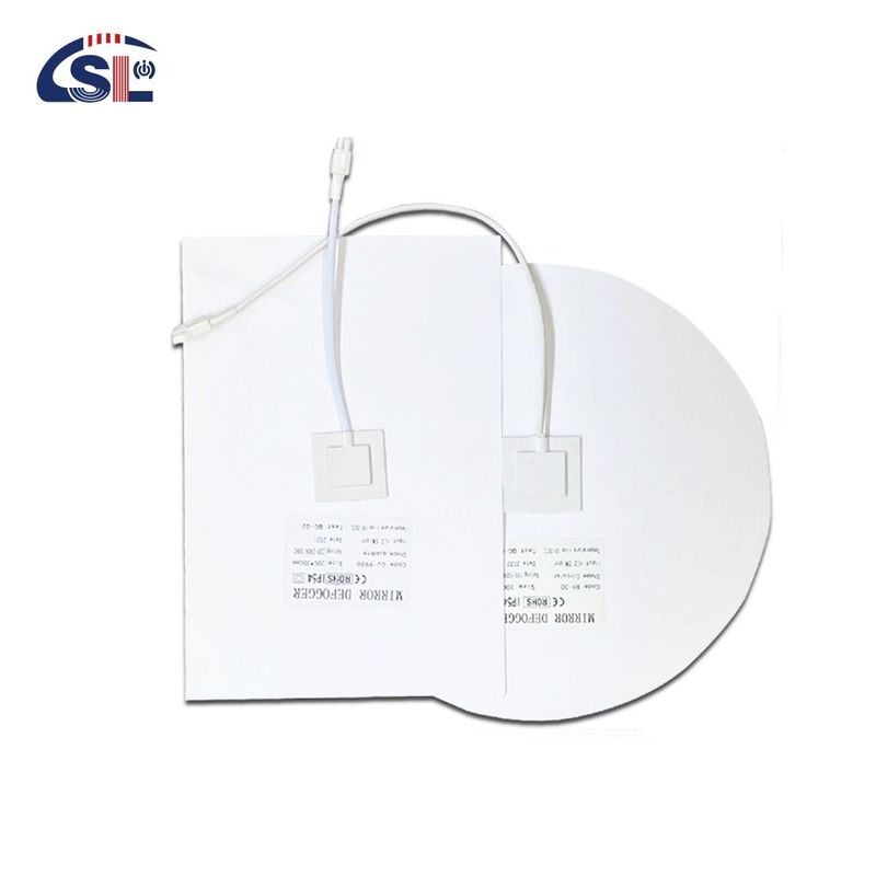 300x400mm Square Mirror Heating Pad Stick Behind the Mirror Electronic Defogger Film