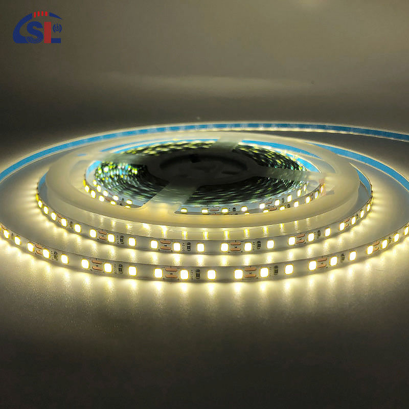 DC12V 24V SMD2835 120D 5mm 6500K Ra70 LED Light Strips for Bathroom Vanities Mirrors