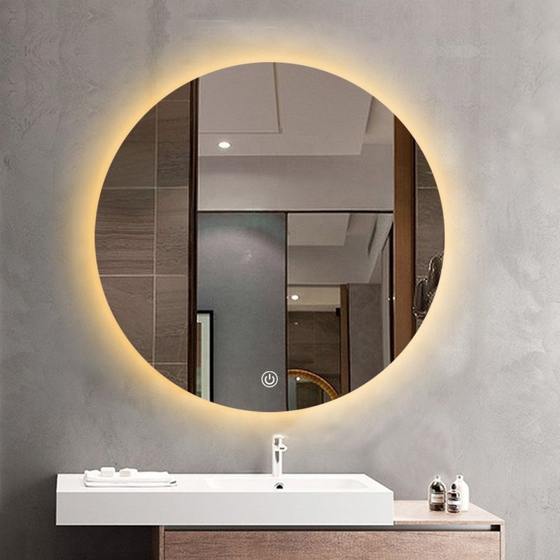 Touch Screen Smart Mirror With LED Lights and Sensor Switch For Bathroom Improvement