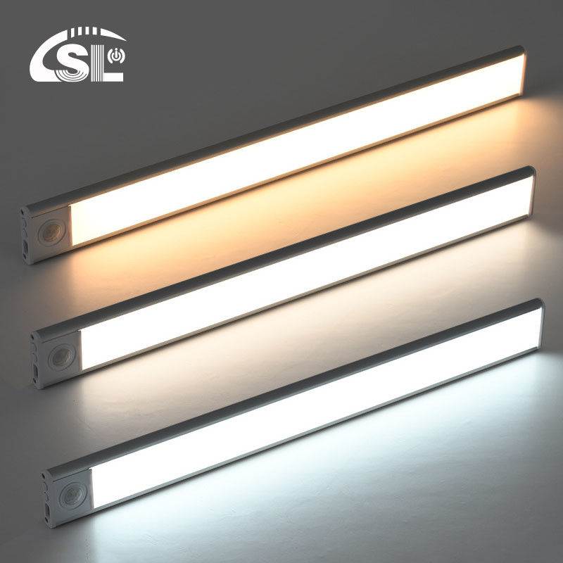Adjustable Color Temperature LED Motion Sensor Light for Ultra-thin Kitchen Cabinet