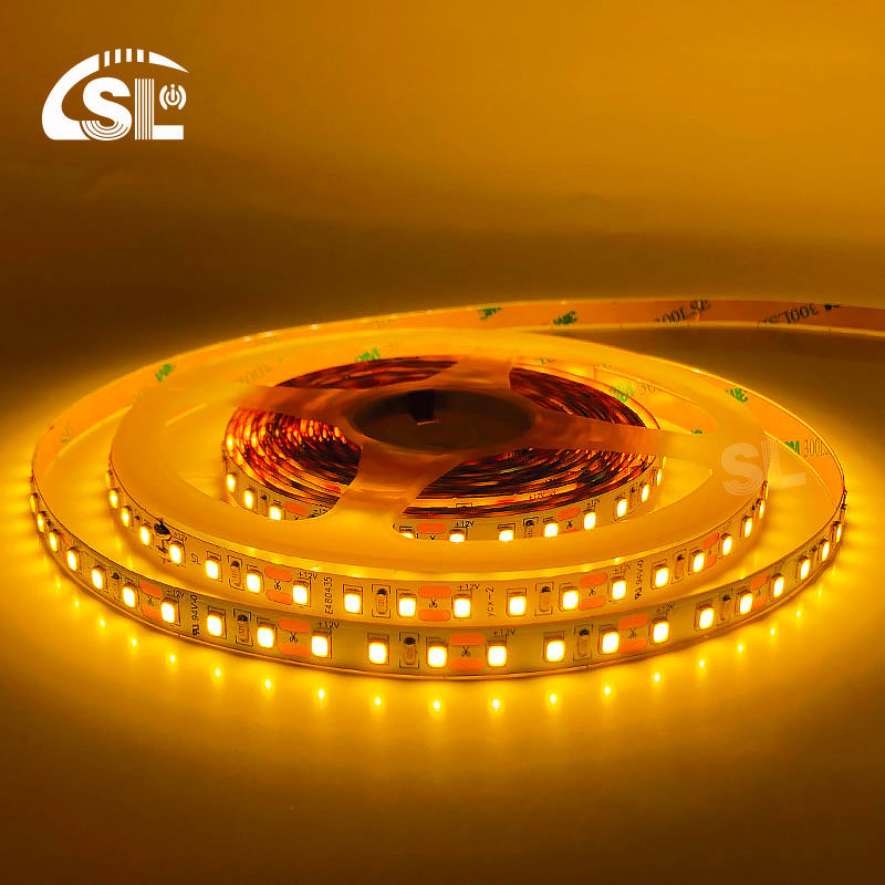 Slim DC12V SMD2835 Electroplate PCB 120Ds 8mm Ra 80 LED Light Strip for Residential