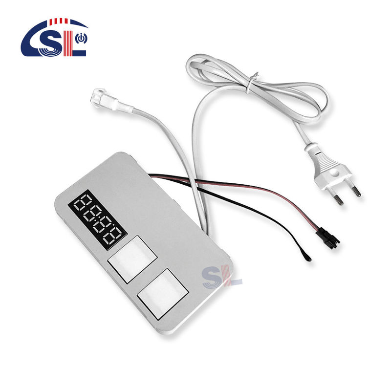 Smart Double Button Touch Sensor Switch with Time and Temperature Output Voltage DC12V