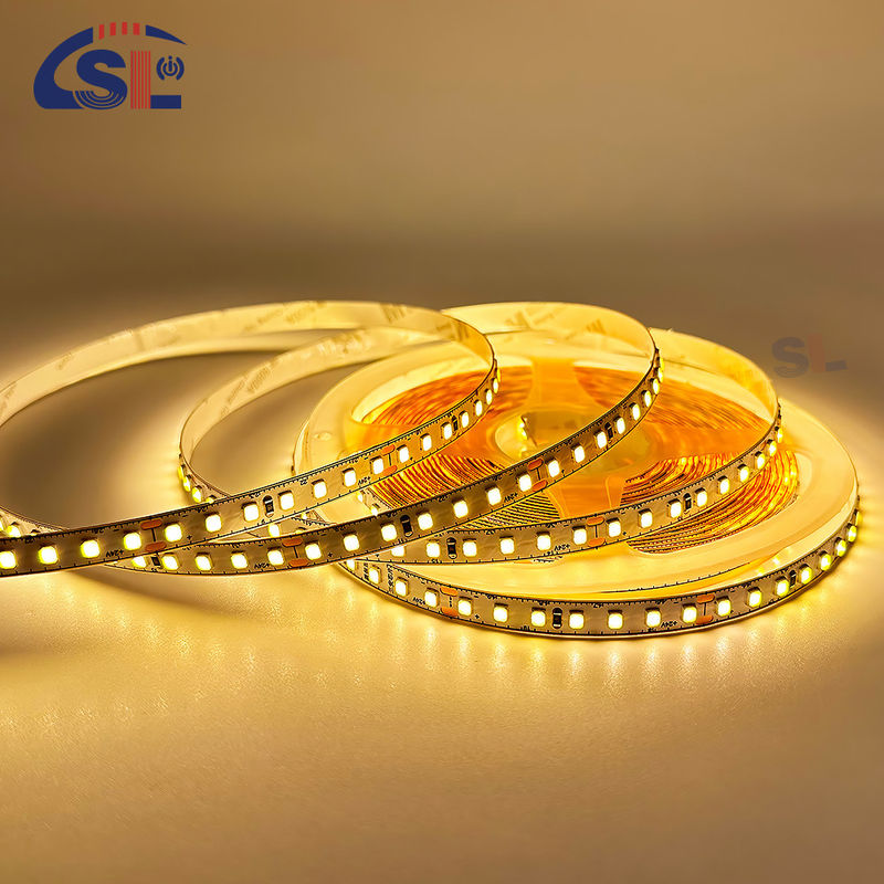 DC12V/24V SMD2835 140D 8mm 3000K Ra70 LED Light Strips for Bathroom Vanities Mirrors
