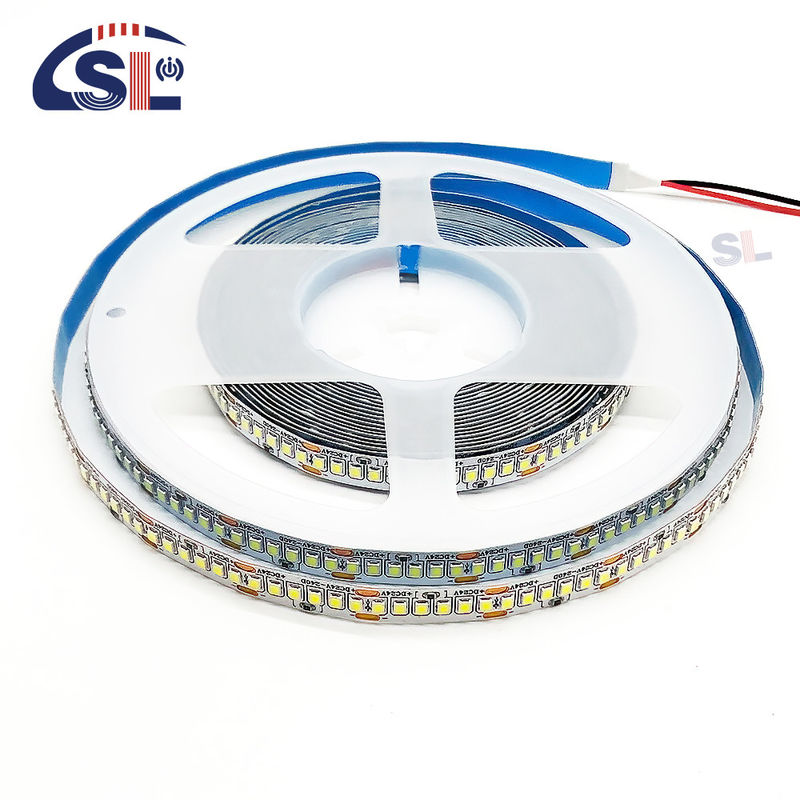 24V DC SMD2835 240D 10mm 12000K Ra80 Die-Cutting Board LED Light Strips for Mirrors