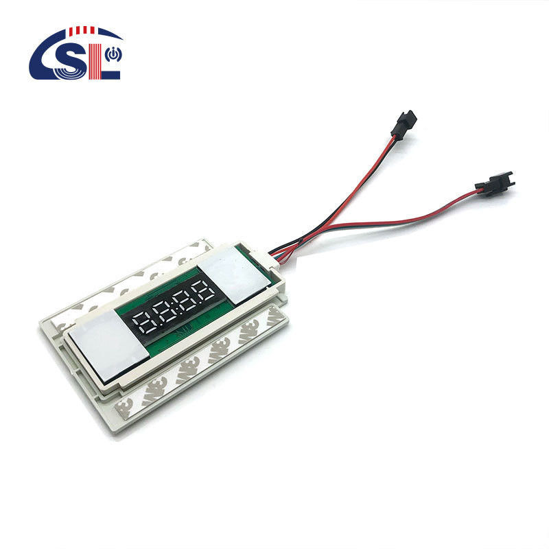 DC12V 12W Muti-function Split Two Buttons Middle Display Time Touch Sensor Switch for Mirrors