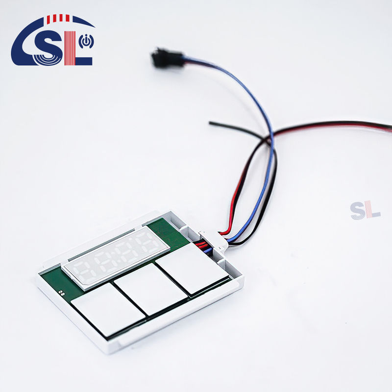 Customized DC12V SL Split Tripple Button Tripple Color Touch Sensor Switch Radar Time Temperature Display Screen with bracket Smart Mirrors